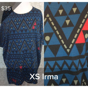 LuLaRoe Irma, XS, NWT